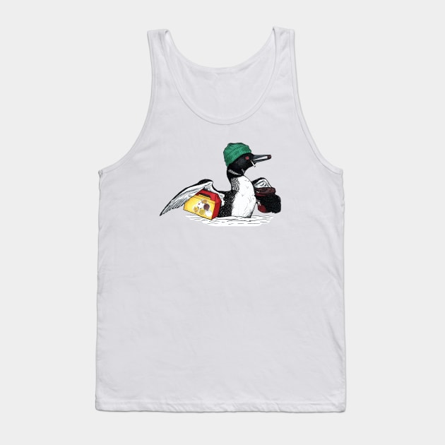 The Great Canadian Loon Dart Tank Top by deancoledesign
